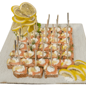 Хапки със сьомга