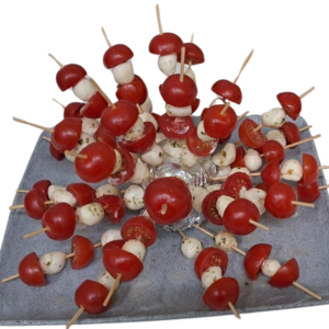 Хапки моцарела с чери