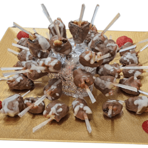 Сушени сливи с шоколад